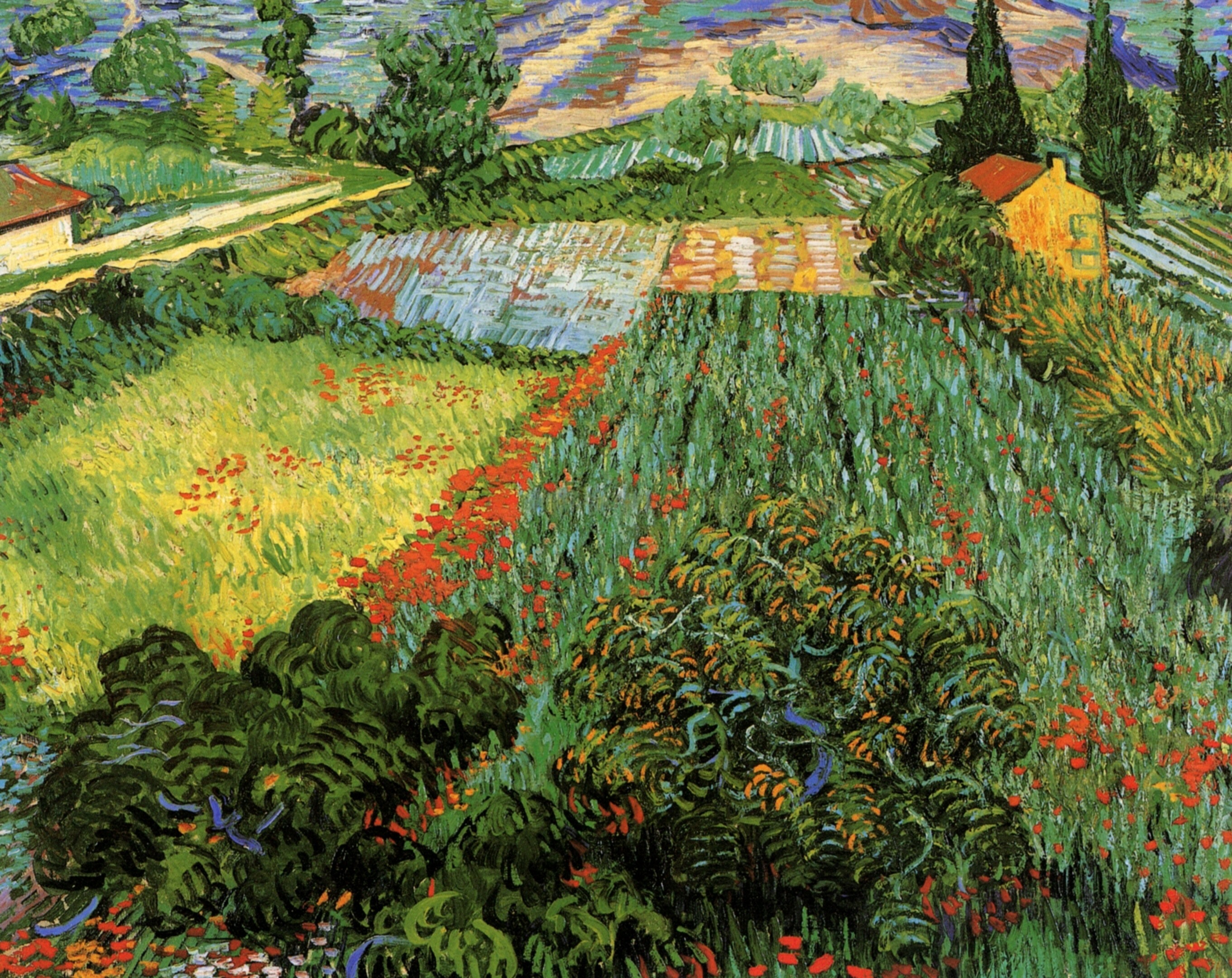 Field with Poppies 1889